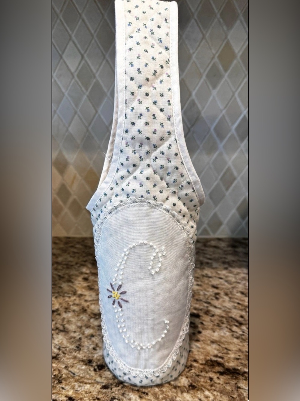 Handmade Wine Bottle Holder